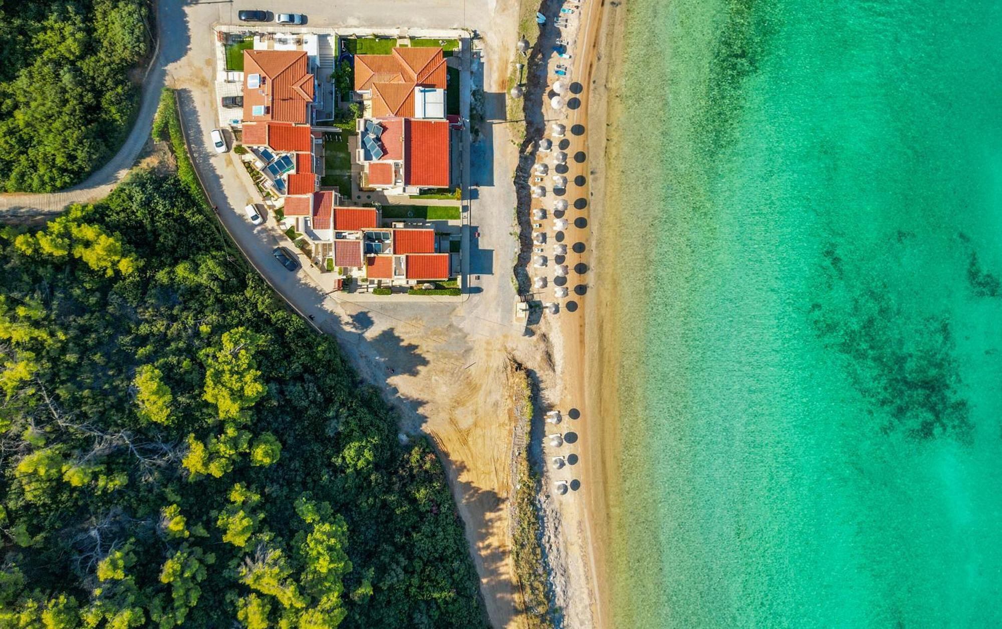 Elpiniki Luxury Apartments ネア・ポティダイア エクステリア 写真